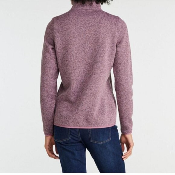 L.L. Bean Sweater Fleece Pullover Size M - Picture 4 of 7